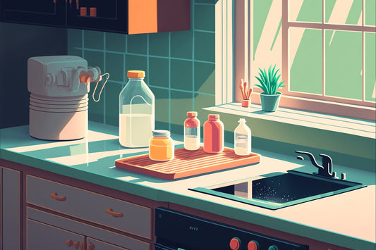 Cleaning Your Rain Shower Head Cyclone Shower, Kitchen illustration