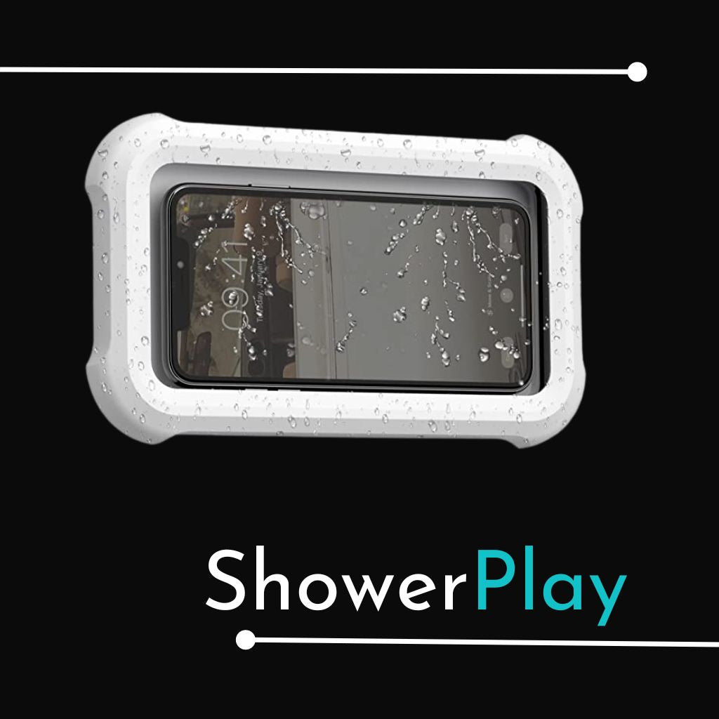 ShowerPlay your Waterproof Shower Phone Holder